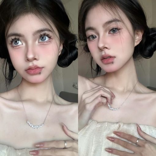 Miếng Dán Trang Điểm / Khuyên Tai / Mũi / Môi Đính Đá Giả Kim Cương Tự Dính DIY Cho Nữ - Ảnh 6