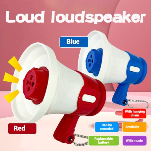 Loa Móc Khóa Ghi Âm Móc Khóa Vui Trumpet Quà Tặng Bất Ngờ - Ảnh 3