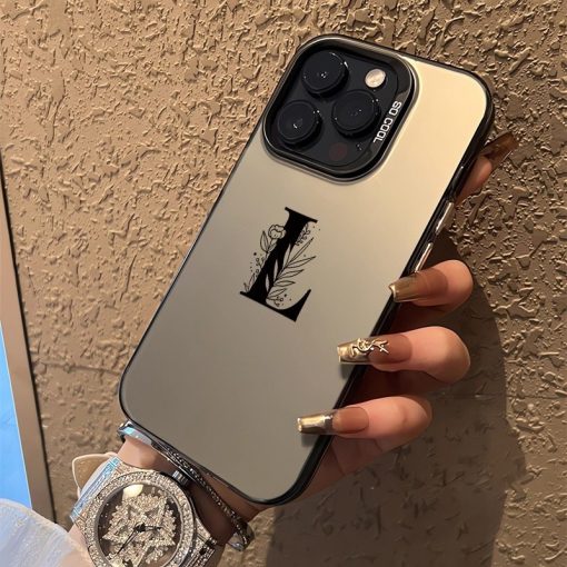 Ốp điện thoại chống sốc laser hình chữ L cho iPhone 12 11promax 7 8plus 14plus 15promax Xs XR xsmax 13pro - Ảnh 3