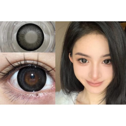 (2024.24 tháng 4) Dòng BBXHEI, Thương hiệu LR, Kích thước lớn, 14,50mm, (Lớp 0-8,00), Kính áp tròng sử dụng hàng năm (đen) - Ảnh 2