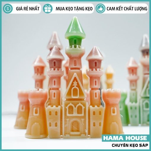 KẸO SÁP HÌNH LÂU ĐÀI - MIX VỊ - Ảnh 2