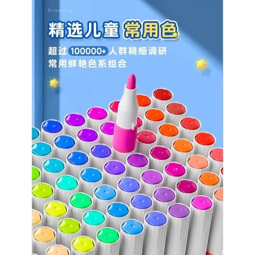 Bút Đánh Dấu Acrylic Bộ Bút Màu Nước Không Độc Hại Dành Cho Học Sinh - Ảnh 5