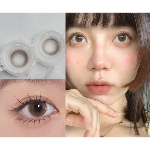 (2025.Ngày 1 tháng 4) Dòng LRNLAO, Thương hiệu Xiyoulens, 14.20mm, (Lớp 0-8.00), Kính áp tròng sử dụng 6 tháng (màu nâu) - Ảnh 2