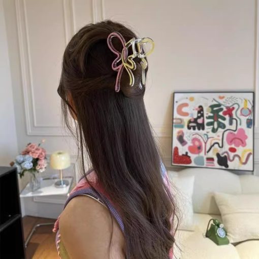 Thời Trang Đẹp Nơ Tóc Kẹp Tóc Kẹp Tóc Phụ Kiện Cho Nữ Bé Gái - Ảnh 6