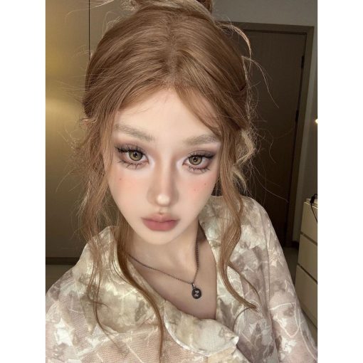 (2025.Ngày 1 tháng 4) Dòng DZXBZONG, Thương hiệu Booscon, Kích thước lớn, 14,50mm, (Lớp 0-8,00), Kính áp tròng sử dụng 6 tháng (màu nâu) - Ảnh 6