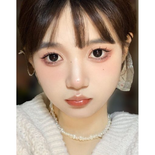 (2025.March.7th) Dòng KLZBZHU, Thương hiệu OVOLOOK, Kích thước lớn, 14,50mm, Lớp (0-8,00), Kính áp tròng sử dụng hàng năm (nâu) - Ảnh 3