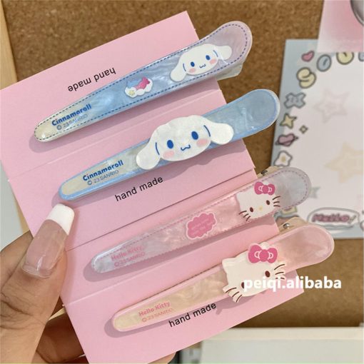 [Gói 2] Bộ kẹp tóc Kt Cat Melody Culomi hoạt hình dễ thương dành cho bé gái bị gãy tóc và nổ - Ảnh 5