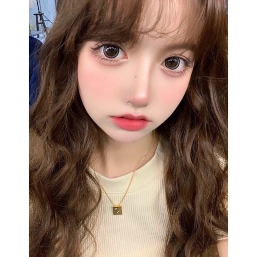 (2025.March.7th) Dòng KLZBZHU, Thương hiệu OVOLOOK, Kích thước lớn, 14,50mm, Lớp (0-8,00), Kính áp tròng sử dụng hàng năm (nâu) - Ảnh 5