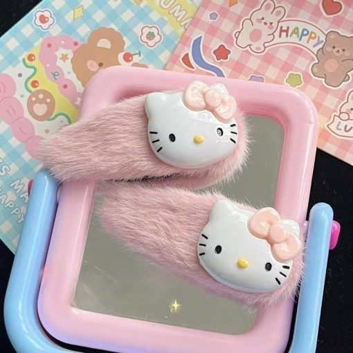 15 Cái / bộ Bộ Kẹp Tóc Hello Kitty Bộ Phụ Kiện Tóc Kitty - Ảnh 4
