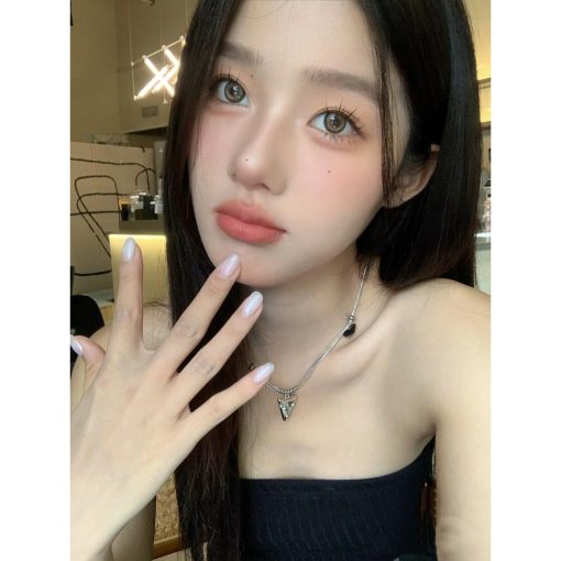(2024.Tháng 7.2nd) Dòng YHMLA, Thương hiệu OVOLOOK, 14.20mm, (Lớp 0-8.00), Kính áp tròng sử dụng hàng năm (màu nâu) - Ảnh 6