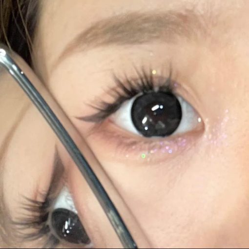 (2024.24 tháng 4) Dòng BBXHEI, Thương hiệu LR, Kích thước lớn, 14,50mm, (Lớp 0-8,00), Kính áp tròng sử dụng hàng năm (đen) - Ảnh 3
