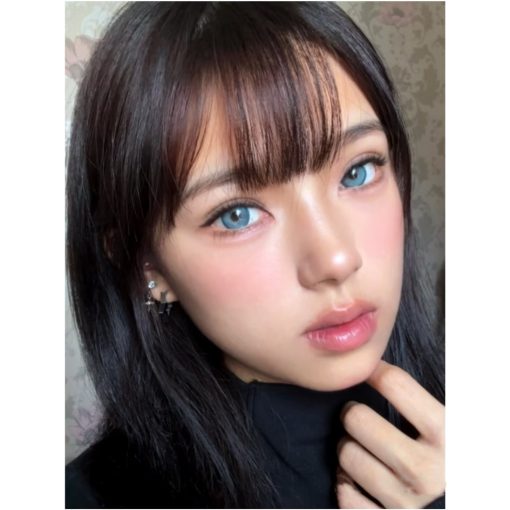 (2025.March.2nd) Dòng RJXMGUA, Thương hiệu ColorPinto, Kích thước lớn, 14,50mm, (Lớp 0-38), Kính áp tròng sử dụng hàng năm (xanh) - Ảnh 4