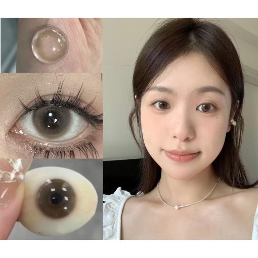 (2024.May.3rd) Dòng SGQPAO, Thương hiệu CLAMIDO, 14.20mm, (Lớp 0-8.00), Ống kính tiếp xúc sử dụng 6 tháng (nâu) - Ảnh 2