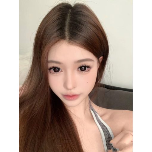 (2024.Ngày 15 tháng 10) Dòng MNHKA, Thương hiệu Xiyoulens, Kích thước lớn, 14,50mm, (Lớp 0-8,00), Ống kính tiếp xúc sử dụng 6 tháng (đen) - Ảnh 5