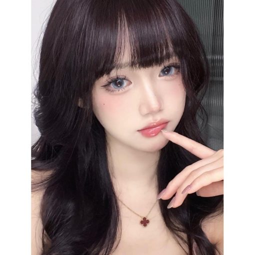 (2024.Tháng 7.20th) Dòng YWWNSI, Thương hiệu Xiyoulens, Kích thước lớn, 14,50mm, (Lớp 0-8,00), Ống kính tiếp xúc sử dụng 6 tháng (xanh) - Ảnh 5