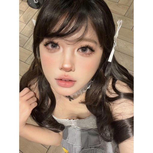 (2024.Tháng 7.20th) Dòng CLFHHU, Thương hiệu Xiyoulens, Kích thước lớn, 14,50mm, (Lớp 0-8,00), Ống kính tiếp xúc sử dụng 6 tháng (màu xám) - Ảnh 3