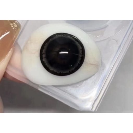 (2024.Ngày 15 tháng 10) Dòng MNHKA, Thương hiệu Xiyoulens, Kích thước lớn, 14,50mm, (Lớp 0-8,00), Ống kính tiếp xúc sử dụng 6 tháng (đen) - Ảnh 6