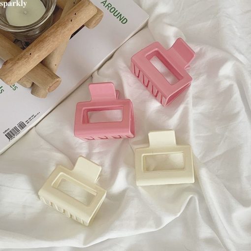 🎉sparkly🎉 kẹp tóc mini hình vuông phong cách hàn quốc dễ thương chất lượng cao cho nữ - Ảnh 3