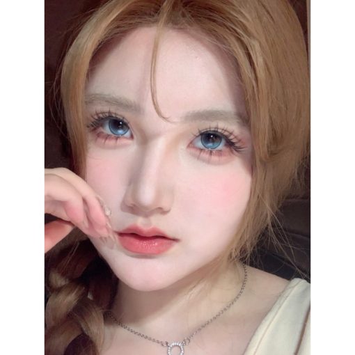(2024.Ngày 5 tháng 9) Dòng LDBLSI, Thương hiệu Xiyoulens, Kích thước lớn, 14,50mm, (Lớp 0-8,00), Ống kính tiếp xúc sử dụng 6 tháng (xanh) - Ảnh 3