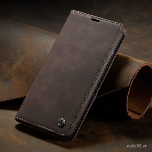 Ốp cho huawei p50 p40 p30 p20 pro lite mate 30 pro p40pro p30pro p20pro mate30 ốp điện thoại có khe đựng thẻ ốp dạng ví lật bằng da pu sang trọng ốp đứng công sở giá đỡ rqy5 - Ảnh 3