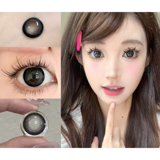 (2024.Aug.12th) Dòng MHXYANG, Thương hiệu CLAMIDO, Kích thước lớn, 14,50mm, (Lớp 0-8,00), Kính áp tròng sử dụng 6 tháng (đen) - Ảnh 2