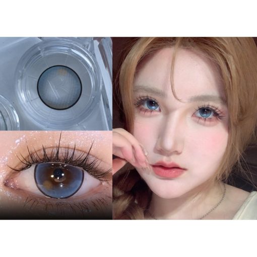 (2024.Ngày 5 tháng 9) Dòng LDBLSI, Thương hiệu Xiyoulens, Kích thước lớn, 14,50mm, (Lớp 0-8,00), Ống kính tiếp xúc sử dụng 6 tháng (xanh) - Ảnh 2