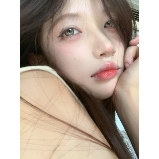 Dòng BLTJLEI, Thương hiệu CLAMIDO, 14.20mm, (Lớp 0-8.00), Kính áp tròng sử dụng hàng năm (màu nâu) - Ảnh 4