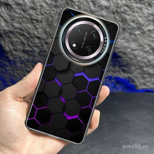 Ốp điện thoại Honor X9C 5G Honor 200 X9C Smart X7C X8B X8C, ốp điện thoại cứng chống sốc, vỏ điện thoại công nghệ ba chiều Tetris cho nam sinh viên - Ảnh 4