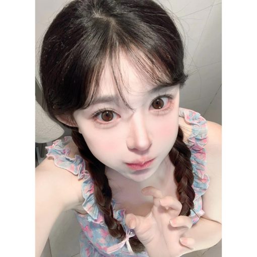 (2024.Tháng Mười 29th) Dòng RYZBING, Thương hiệu CLAMIDO, Kích thước lớn, 14,50mm, Lớp (0-8,00), Kính áp tròng sử dụng hàng năm (nâu) - Ảnh 6