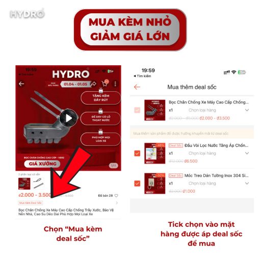 Bọc Chân Chống Xe Máy Cao Cấp Chống Trầy Xước, Bảo Vệ Nền Nhà, Cao Su Dẻo Dai Phù Hợp Mọi Loại Xe - Ảnh 3