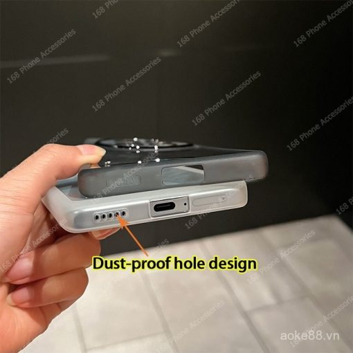 Ốp lưng Honor X9C 5G, ốp lưng Honor X9C thông minh, ốp lưng trong suốt chống sốc với bảo vệ ống kính camera, viền mềm mờ cho điện thoại - Ảnh 4