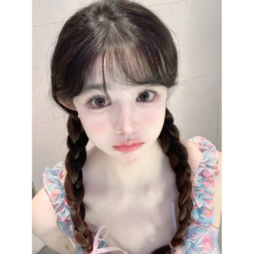 (2024.Tháng Mười 29th) Dòng RYZBING, Thương hiệu CLAMIDO, Kích thước lớn, 14,50mm, Lớp (0-8,00), Kính áp tròng sử dụng hàng năm (nâu) - Ảnh 4