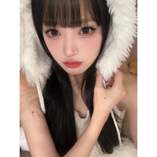 (2024.Tháng Mười 29th) Dòng RYZBING, Thương hiệu CLAMIDO, Kích thước lớn, 14,50mm, Lớp (0-8,00), Kính áp tròng sử dụng hàng năm (nâu) - Ảnh 5