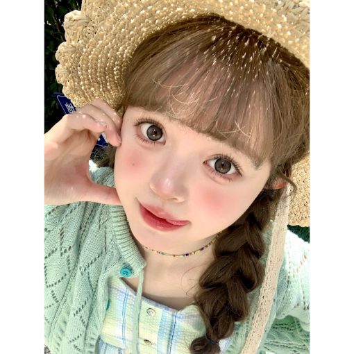 (2025.4 tháng 5) CAYGDENG, Thương hiệu EallaGirl, chất liệu tốt hơn, Kích thước lớn, 14,50mm, (Lớp 0-8.0), Ống kính tiếp xúc Sử dụng hàng năm (màu xám) - Ảnh 5