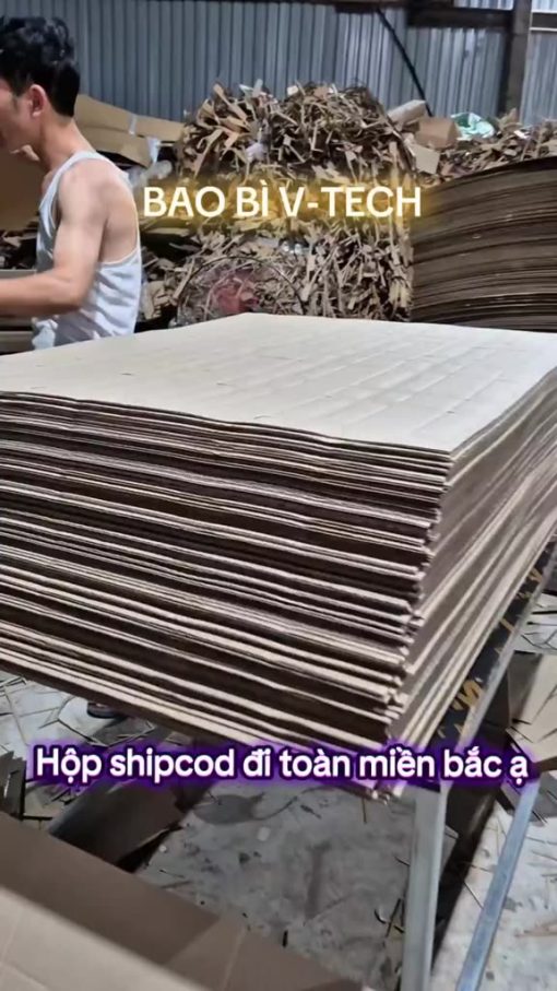 Hộp carton đóng hàng thùng giấy carton gói hàng nhiều kích thước