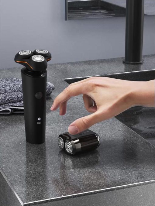Máy cạo râu Enchen Mini 6 lưỡi dao kép mỏng, chống nước IPX7, pin sử dụng đến 2 tháng - BH 6 tháng