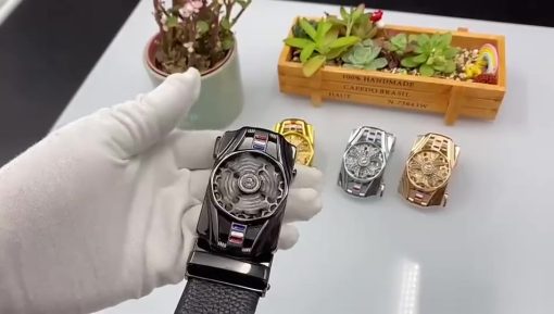 Thắt Lưng Nam 🎁 Giá Sốc 🎁 khóa tự động cao cấp, dây nịt nam mặt xoay 360 độ thể thao