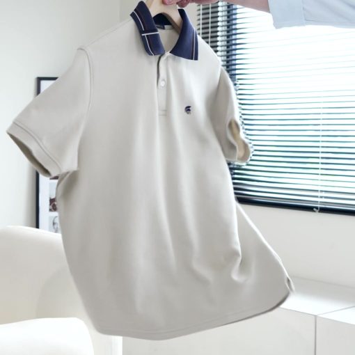 [7.7] Áo polo nam FIRIS SMART "F" vải cá sấu cotton interlock xuất xịn, thanh lịch sang trọng - POLOMANOR