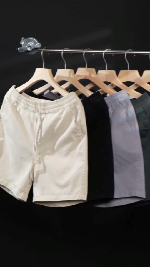 [UPDATE MÀU MỚI] Quần Short nam vải Kaki nhung cao cấp, trẻ trung, lịch lãm, chuẩn form - HUSSIO