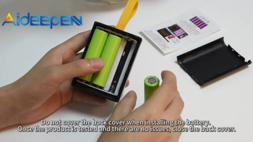Pin Sạc Dự Phòng AIDEEPEN Cho Đèn Ngủ 10W Không Kèm Pin DIY