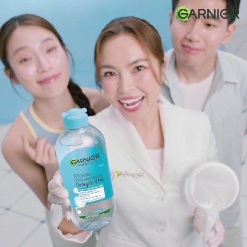 Nước Tẩy Trang làm sạch sâu dịu nhẹ cho mọi loại da (dầu, thường, khô, nhạy cảm) -Garnier Micellar Cleansing Water 400ml