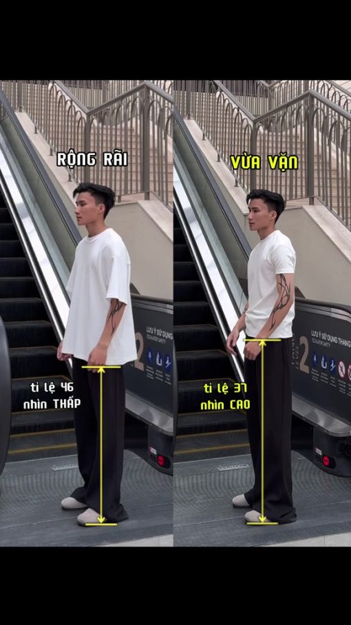 [ BẢN SIÊU CẤP] Áo Thun Nam Tôn Chiều Cao Clean Fit Vải Chống Nhăn - WOMAN WAN Cổ Tròn Menswear