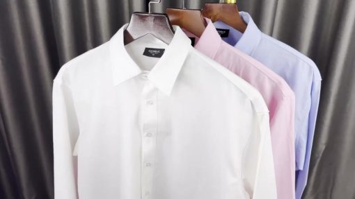 Áo Sơ Mi Trơn Tay Dài Nam Nữ Hàn Quốc Local Brand KATHOLIC Chất Liệu Oxford Form Rộng 3 Màu Trắng, Hồng, Xanh KAT019