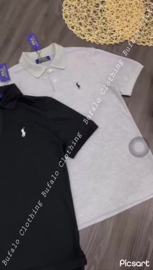 Áo Polo Nam Rap Lau Rừn Thêu Logo Cao Bồi Siêu Nét - Áo Polo Nam Nữ Rap Lau Rừn Thêu Logo Siêu Đẹp BFL