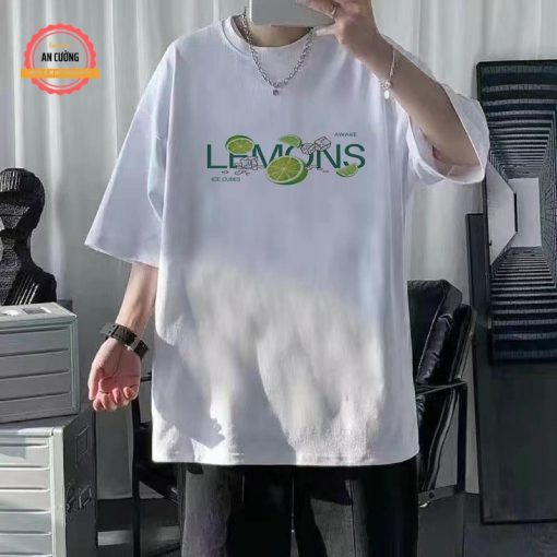 Áo thun nam, áo phông nam tay ngắn cổ tròn chất cotton dày dặn thoáng mát ATN024 - An Cường Fashion - Ảnh 6