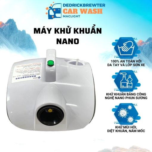 Máy Khử Mùi Khử Khuẩn Nano 1500W Dedrik Brewster Diệt Vi Khuẩn, Đánh Bay Mùi Hôi Ẩm Mốc Trên Xe Ô Tô - Ảnh 3