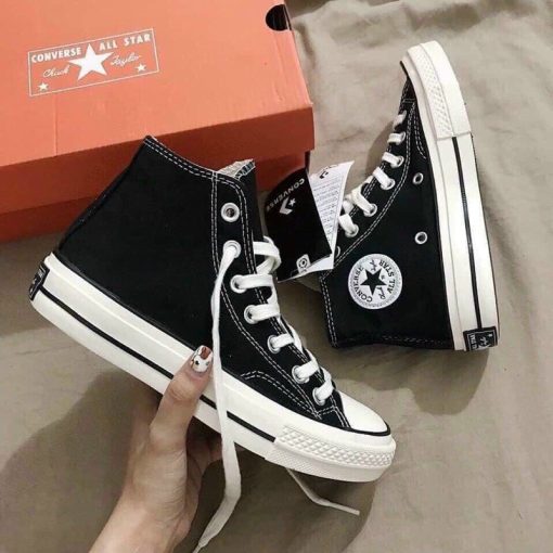 Giày CV cổ cao hàng cao cấp mũi bóng lót xanh- giày Sneaker Sami Sneaker kiểu dáng cổ điển dễ phối màu Full Box Bill - Ảnh 2