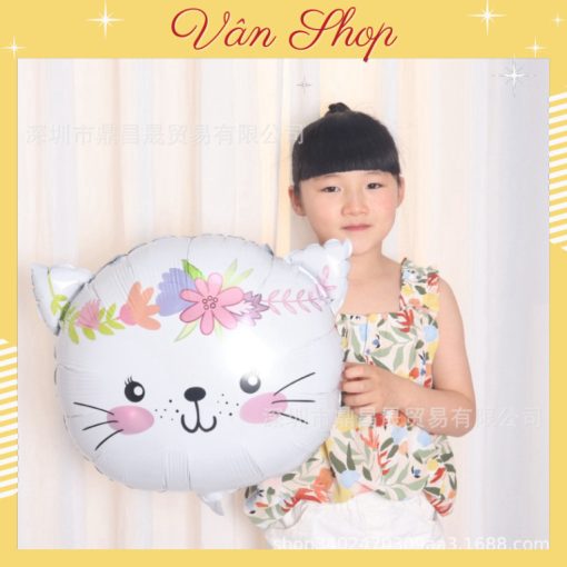 Bóng Hình Mèo Trang Trí Thôi Nôi ,Sinh Nhật Cho Bé Trai Bé Gái [ SIZE ĐẠI ] - Ảnh 4