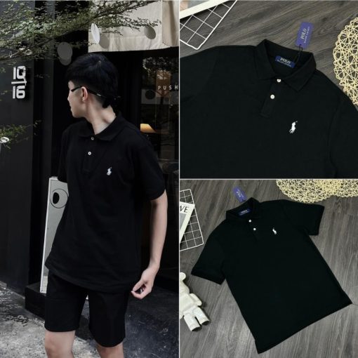 Áo Polo Nam Rap Lau Rừn Thêu Logo Cao Bồi Siêu Nét - Áo Polo Nam Nữ Rap Lau Rừn Thêu Logo Siêu Đẹp BFL - Ảnh 3