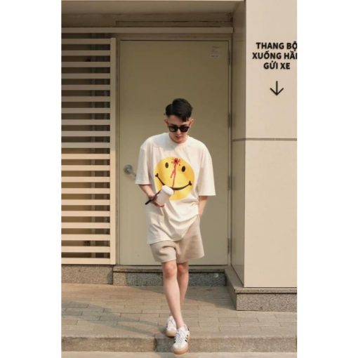 Áo Thun DEW Mặt Cười Hàng Chuẩn Hình 100% Cotton 2 Chiều Dày Dặn - Hàng Full Bọc Tag BuFaLo Clothing - Ảnh 6
